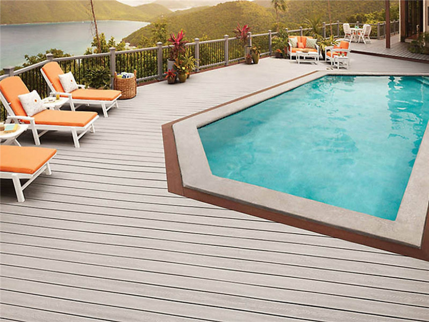 140x25mm anti slip swimming pool decking wood flooring - Buy hardwood